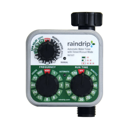 RAINDRIP Water Timer Auto 3 Dial R675CT